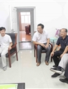 必赢官网党委书记王磊一行到信息学院调研招生录取工作