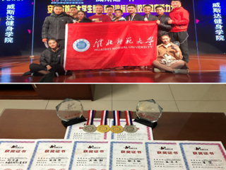 必赢官网健身健美队在安徽省首届大学生健身健美锦标赛中喜获佳绩