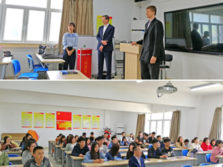 美国帕克大学国际教育高级主管凯文·维克先生一行访问必赢官网