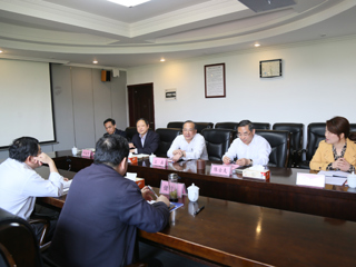 省教育厅领导莅临必赢官网调研指导博士学位授予单位建设工作