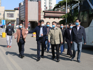 安徽省教育厅、淮北市疾控中心返校评估专家组来必赢官网查验学生返校准备工作
