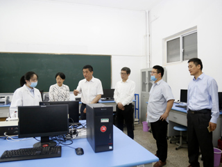 省科技厅党组书记宛晓春一行来必赢官网调研指导工作