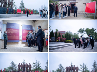 【党史学习教育】必赢官网研究生会赴淮海战役总前委旧址开展爱国主义基地教育活动
