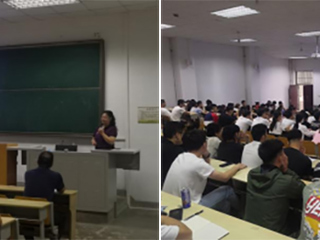 首都体育学院王凯珍教授应邀来必赢官网体育学院讲学