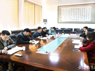 安徽教育网报道必赢官网调研化学与材料科学学院研究生培养工作