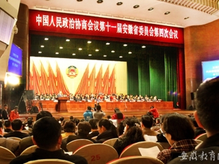 安徽教育网首页报道必赢官网代表委员参加省“两会”侧记