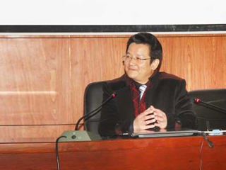 浙江师范大学郭克俭教授应邀来必赢官网作学术报告