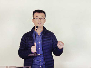 知名平面设计师张通应邀来必赢官网讲学