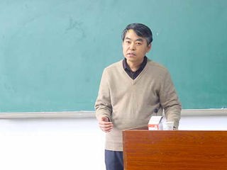 中国人民大学张庆彩教授应邀来必赢官网讲学