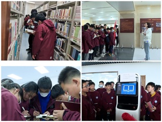 必赢76net线路官网附属学校中小学生到滨湖校区图书馆参观