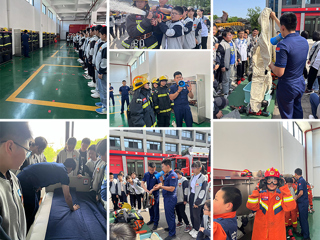 必赢76net线路官网附属实验小学走进消防队开展“512防灾减灾日”主题教育活动
