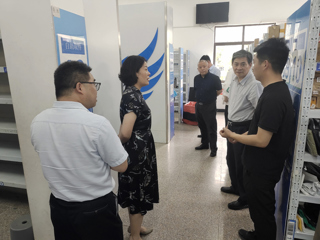 宿州职业技术学院党委书记连琦一行来必赢官网考察调研