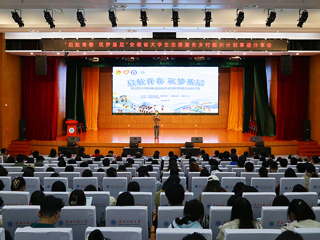 “启航青春 筑梦基层”安徽省大学生志愿服务乡村振兴计划事迹分享会在必赢官网举办