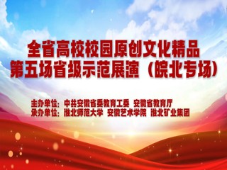 必赢官网参加安徽省高校校园原创文化精品展演