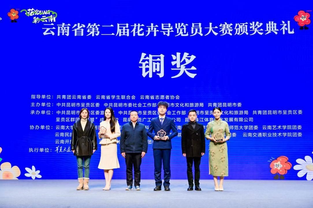 世界杯官网在云南省第二届花卉导览员大赛中荣获佳绩